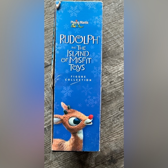 Rudolph Island Misfit Toys Figure Collection B Set Vintage 2001 Playing Mantis - Picture 4 of 10